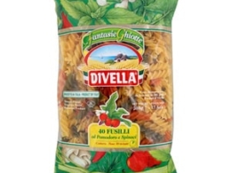 Davila spiral pasta No. 40, colored, 500g