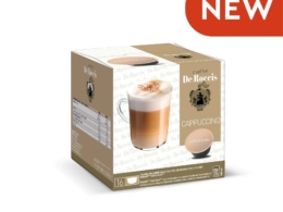 Cappuccino de Roches coffee capsules, 16 capsules