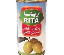 Whole Spanish green olives raita 345g