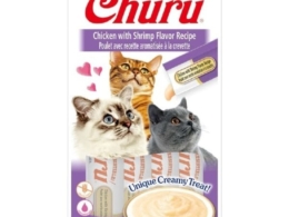 Chicken and shrimp puree cat food, 56g, Inaba brand