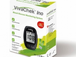 Glucose measuring device + 60 strips + 10 needles