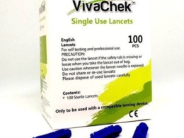 Acupuncture needles, box of 100 tablets