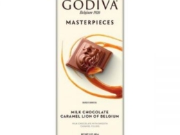 Godiva milk chocolate with caramel filling 32g