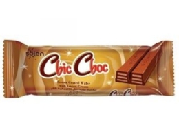 Wafer covered with cocoa and cocoa cream, Shake Shock, 20g