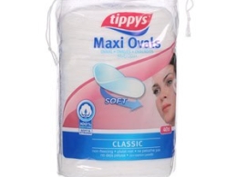 Cotton makeup tipis large oval 40