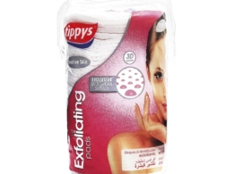 Cotton pads for cleaning and exfoliating sensitive skin 40