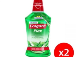 Colgate Plax Mouthwash Fresh Tea 500ml x 2PCS