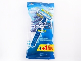 A bag of 5 Soft Touch razors TG710