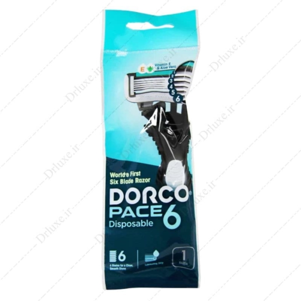 Razor bag, 1 h, 6 blades, Dorco SXA100-1P