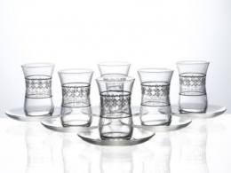 Luminarc Zari cups set, 12 pieces