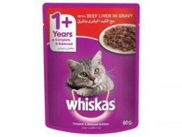 Wescas, small bags of meat pieces in broth, 80 g