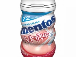 Mentos White Gum Strawberry